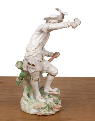 Lot 289 - Derby porcelain model of a figure circa 1780,...