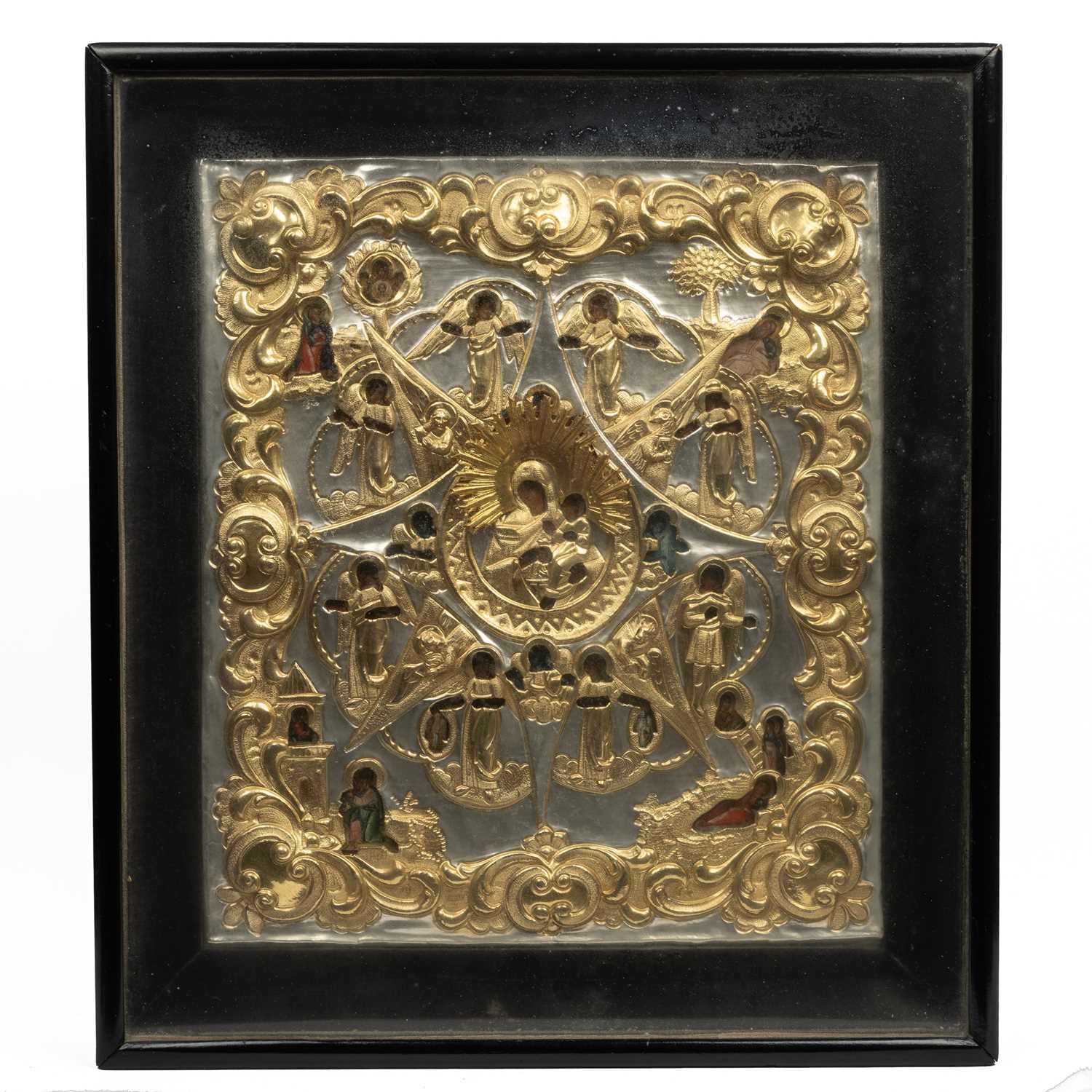 Lot 442 - A 20th-century Russian Icon