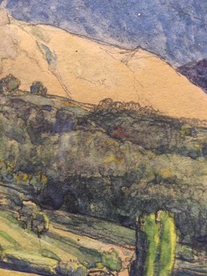 Lot 77 - Samuel John Lamorna Birch (1869-1955) Pyrenees...