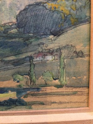 Lot 77 - Samuel John Lamorna Birch (1869-1955) Pyrenees...