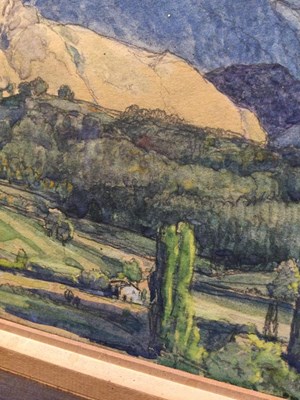 Lot 77 - Samuel John Lamorna Birch (1869-1955) Pyrenees...