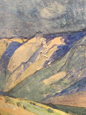 Lot 77 - Samuel John Lamorna Birch (1869-1955) Pyrenees...