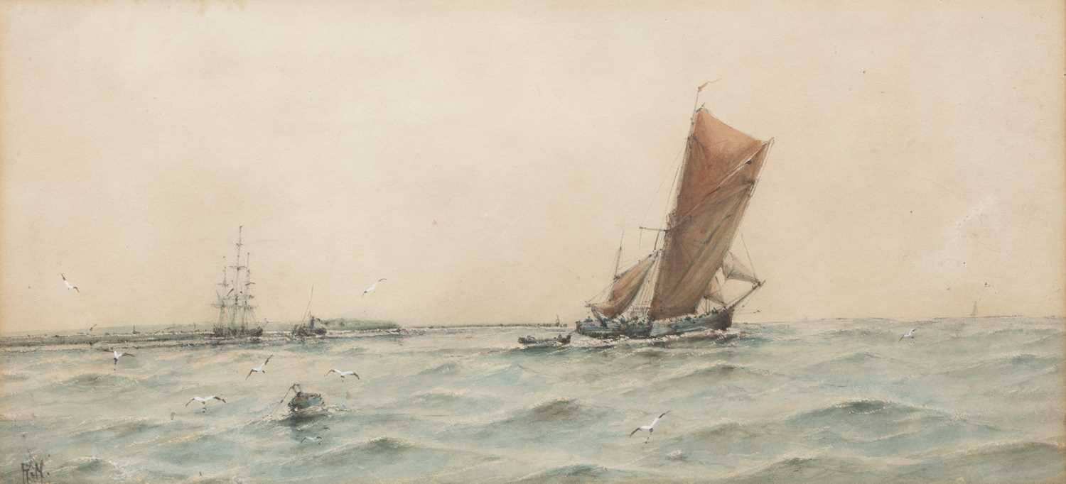 Lot 211 - Richmond W. Markes (act.1890-1920) Sailing...
