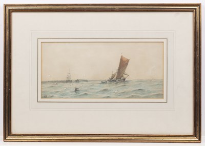 Lot 211 - Richmond W. Markes (act.1890-1920) Sailing...