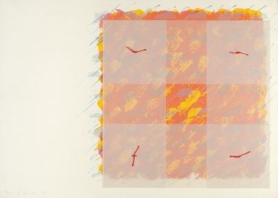 Lot 9 - Richard Smith (1931-2016) Florentine 2, 1973...