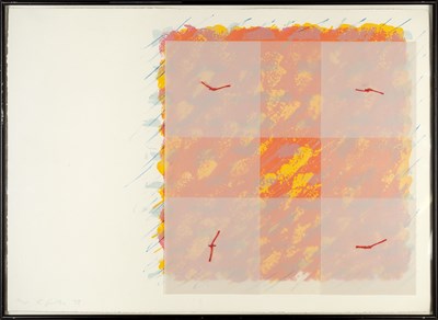 Lot 9 - Richard Smith (1931-2016) Florentine 2, 1973...
