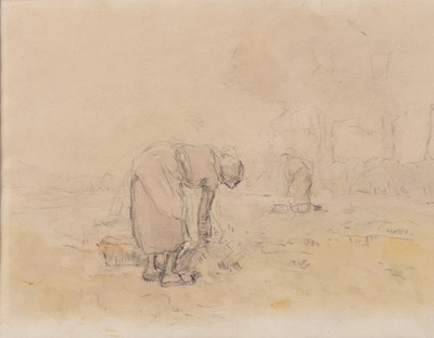 Lot 98 - Follower of Jean-François Millet (1814-1875)...