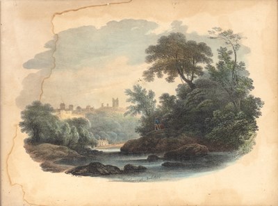 Lot 69 - After Francis Nicholson 'Richmond, Yorkshire',...