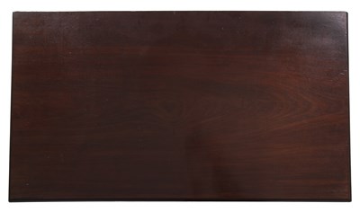 Lot 20 - A George III mahogany chest of four long...
