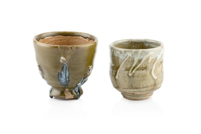 Lot 600 - Takeshi Yasuda (b.1943) Two yunomi one with...