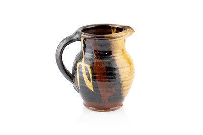 Lot 531 - Clive Bowen (b.1943) Jug with slip glazed...