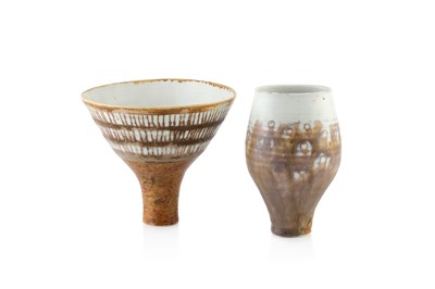 Lot 538 - Marianne de Trey (1913-2016) Footed bowl and a...