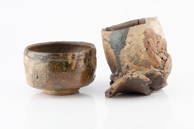 Lot 578 - Gordon Crosby (1938-2018) Bowl and a vessel...