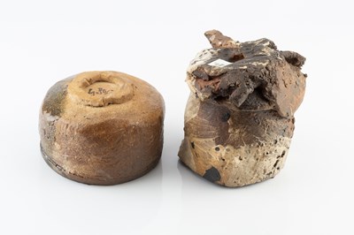 Lot 578 - Gordon Crosby (1938-2018) Bowl and a vessel...