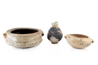 Lot 777 - Nic Collins (b.1958) Two bowls and a vase each...