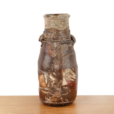 Lot 332 - Nic Collins (b.1958) Salt-glazed vase,...