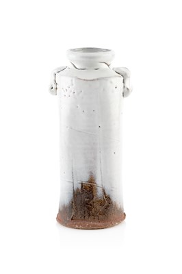 Lot 598 - Keizo Takeshita (b.1955) Tall vase, 2012 with...