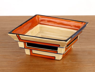 Lot 316 - Clarice Cliff (1899-1972) Orange L pattern,...