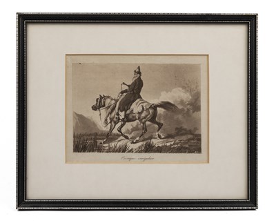 Lot 1196 - A collection of four prints, three after Johann Adam Klein (German 1792-1875)