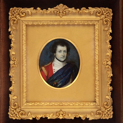 Lot 481 - British School (19th century) A miniature...