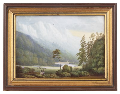 Lot 80 - English school (19th century) Figures...