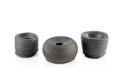 Lot 474 - Dan Kelly (b.1953) Three vessels stoneware,...