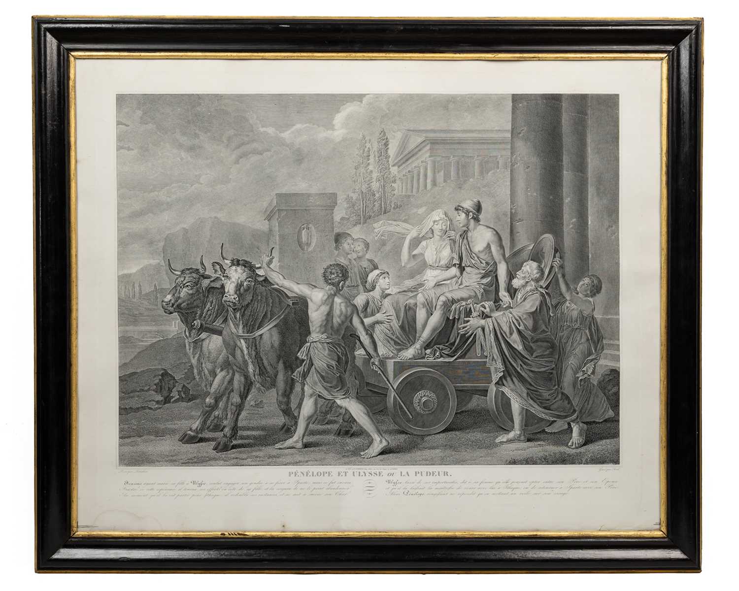 Lot 265 - Avril, after Jean-Jacques-François Le Barbier (French 1738-1826)