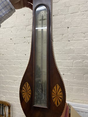 Lot 1184 - A 19th century dial barometer