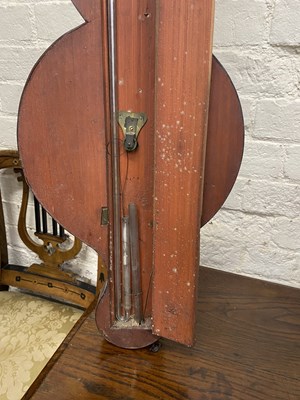 Lot 1184 - A 19th century dial barometer