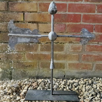 Lot 1459 - An antique zinc weathervane