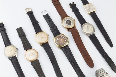 Lot 260 - A collection of wristwatches and watch heads,...