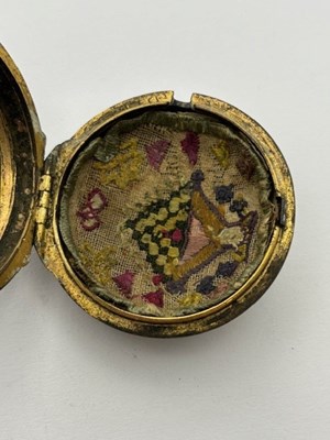 Lot 271 - A pair case pocket watch, the possibly 18th...