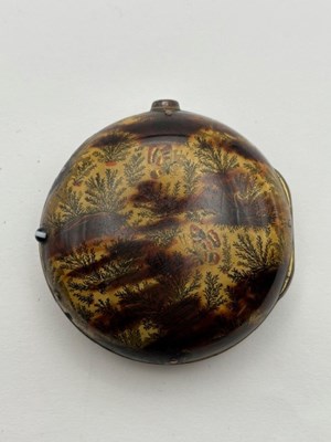 Lot 271 - A pair case pocket watch, the possibly 18th...