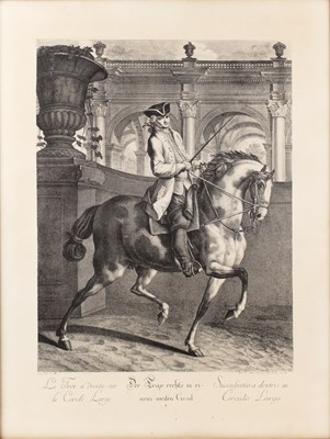 Lot 166 - Johann Elias Ridinger Equestrian subjects, a...