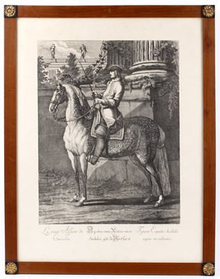 Lot 166 - Johann Elias Ridinger Equestrian subjects, a...
