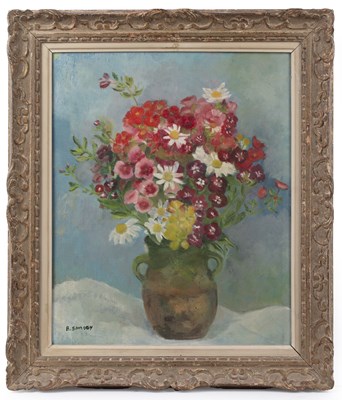 Lot 202 - R. Somogy (20th century) Still life - summer...
