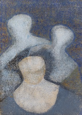 Lot 203 - Follower of Henry Moore Three figural forms,...