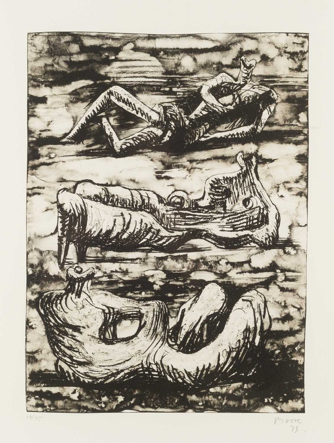 Lot Henry Moore (1898-1986) Reclining Figures,...