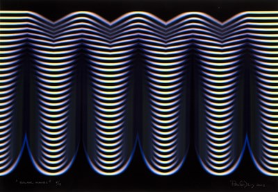 Lot 204 - Peter Sedgley (b.1930) Solar Waves, 2004...