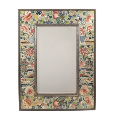 Lot 211 - Kesi work mirror frame, Chinese, 19th Century...