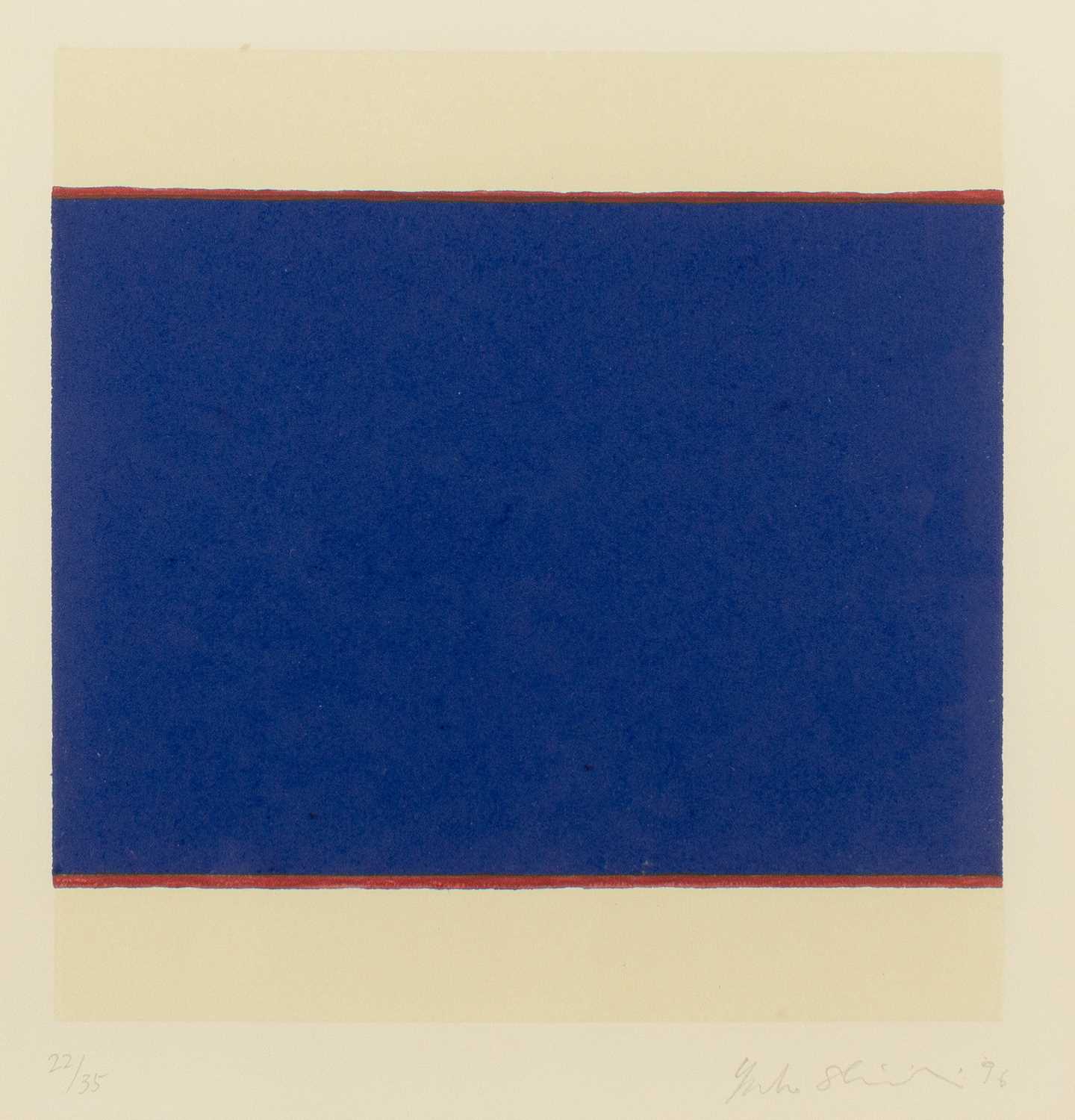 Lot 7 - Yuko Shiraishi (b.1956) Blue Central, 1996...