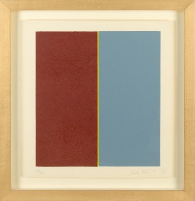 Lot 6 - Yuko Shiraishi (b.1956) Red and Blue...