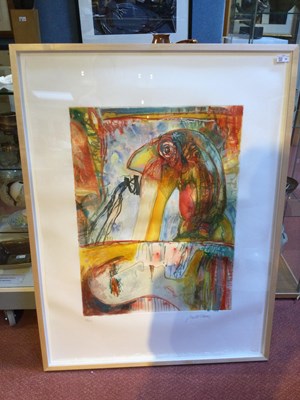Lot 36 - John Bellany (1942-2013) The Fright, 1993 from...