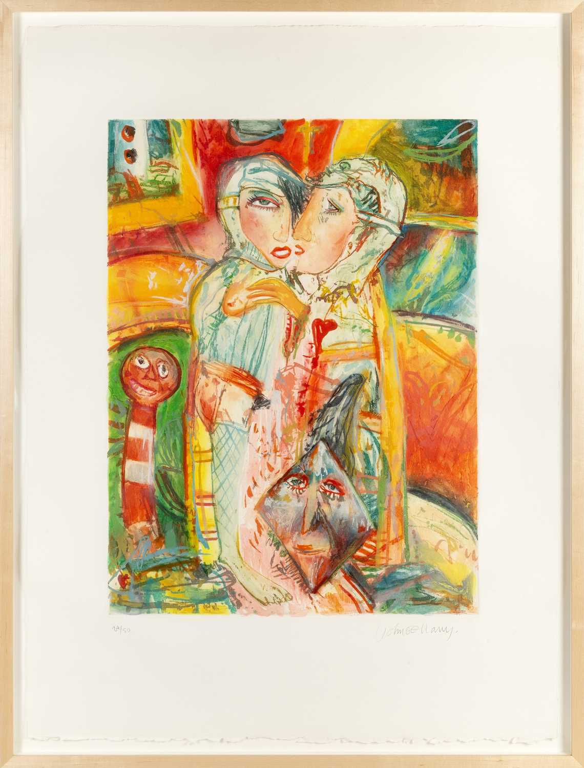 Lot 37 - John Bellany (1942-2013) The Lovers, 1993 from...