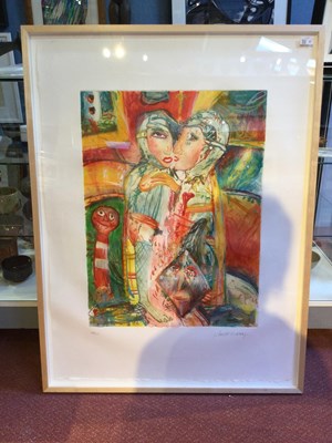 Lot 37 - John Bellany (1942-2013) The Lovers, 1993 from...