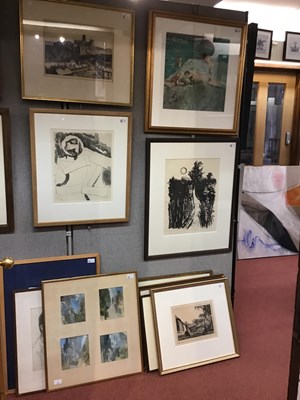 Lot 93 - John Hubbard (1931-2017) Four studies for 'The...