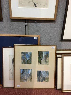 Lot 93 - John Hubbard (1931-2017) Four studies for 'The...