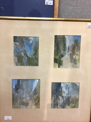Lot 93 - John Hubbard (1931-2017) Four studies for 'The...