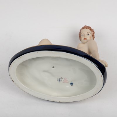 Lot 1361 - A Royal Dux Bohemia porcelain figure
