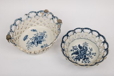 Lot 1333 - A group of 18th century Worcester porcelain
